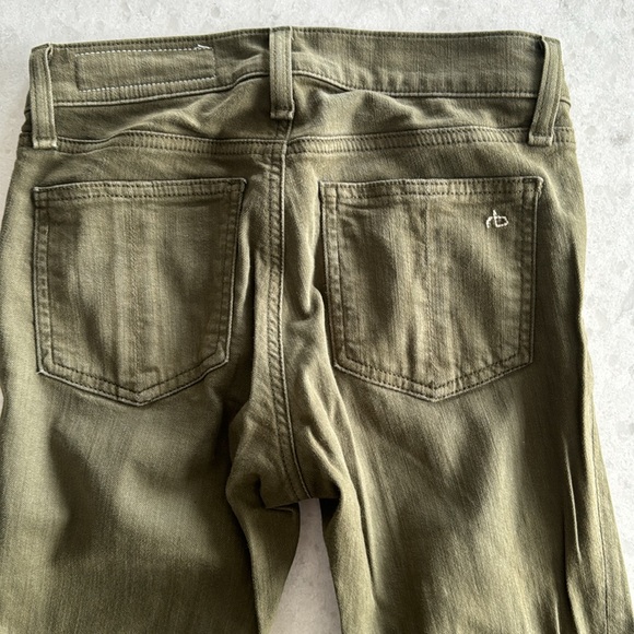 Rag and bone green pants size 23 - Picture 3 of 3